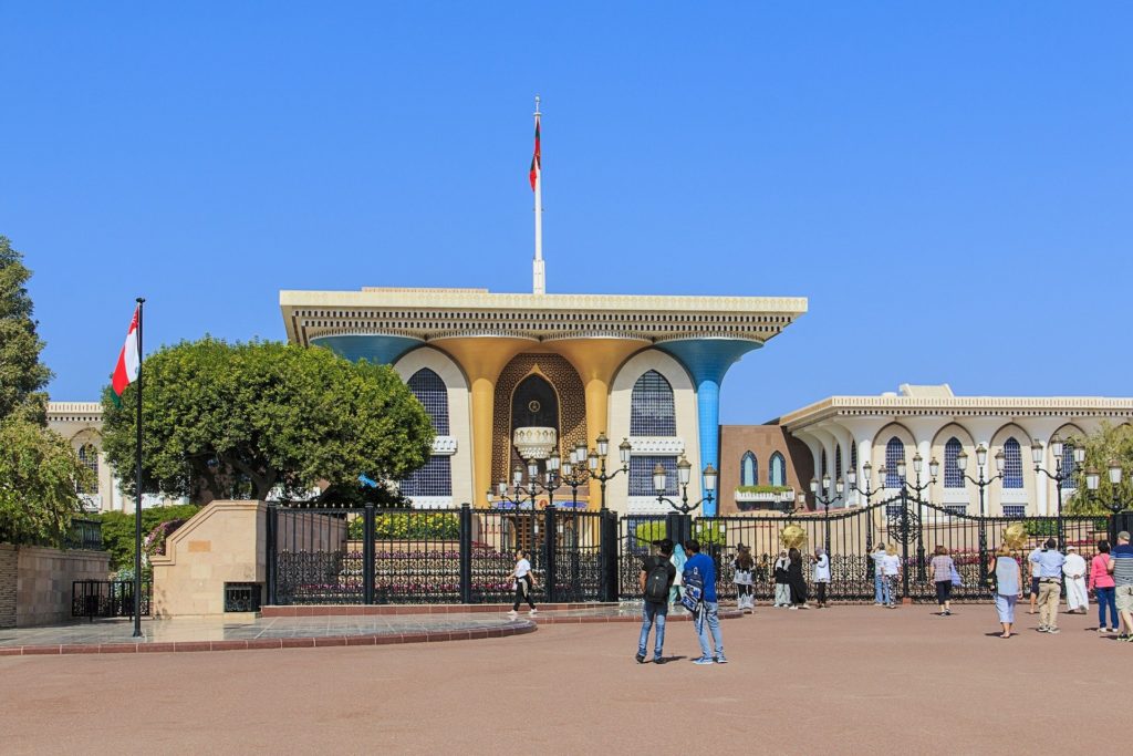 Sultan palace, Muscat