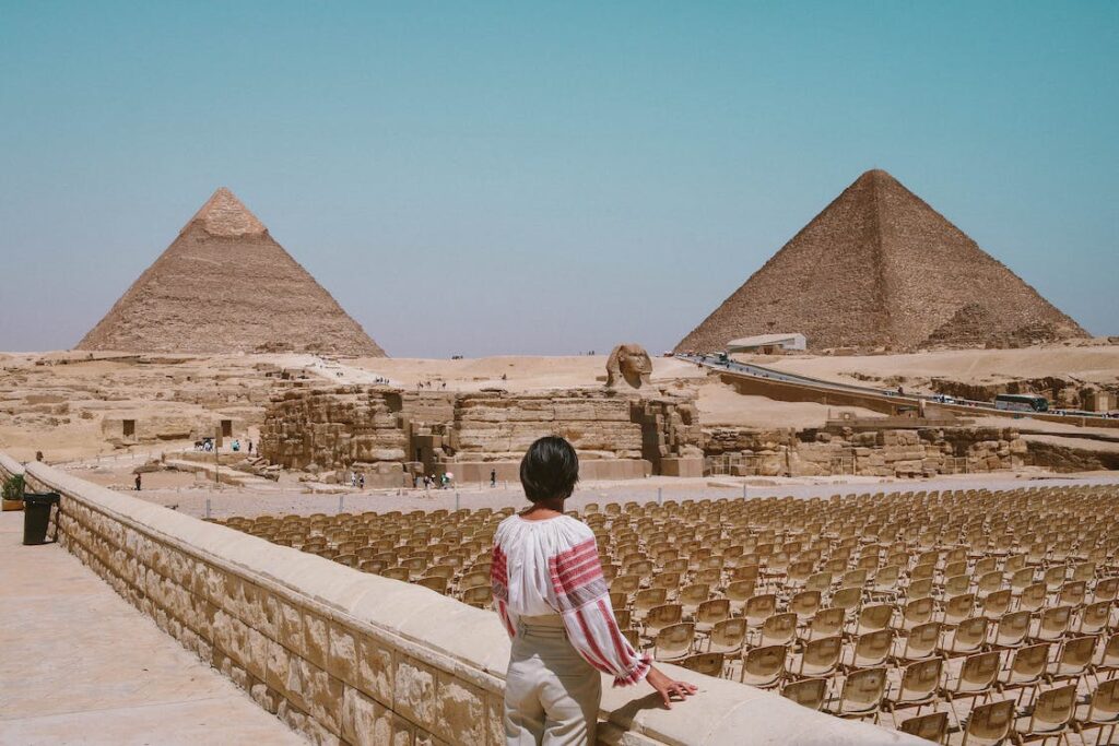 tourist in egypt