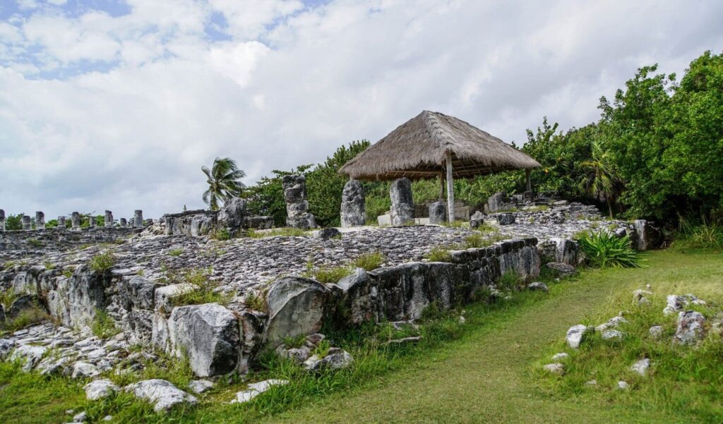Archaeological zone in Cancun
