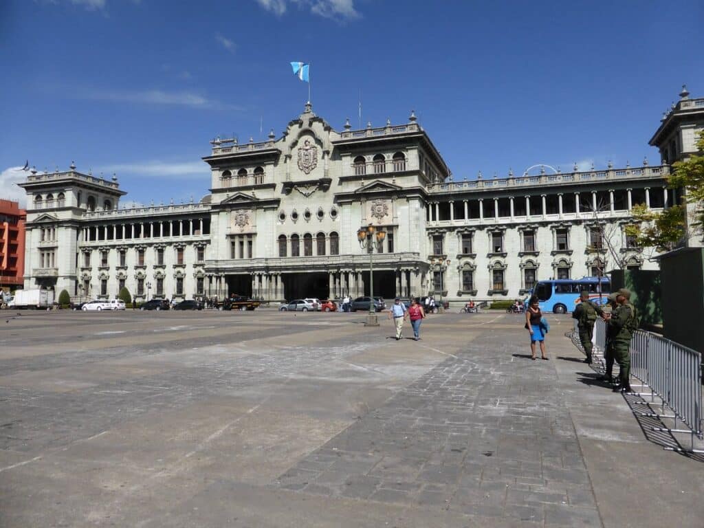 Plaza Mayour in Guatemala