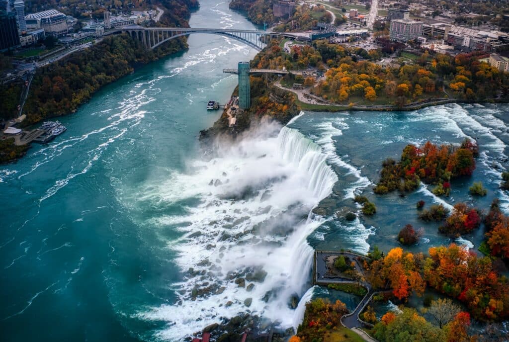 Best tourist destinations USA Niagara Falls 