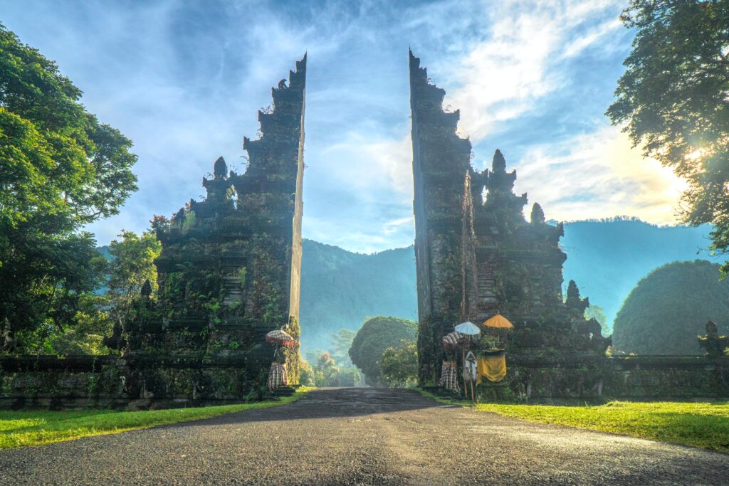 A temple in Bali. Source: Pexels.