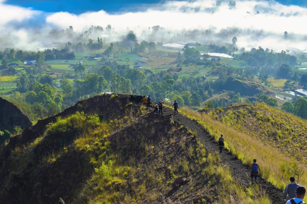 Hiking is one of the most popular outdoor activities in Bali.