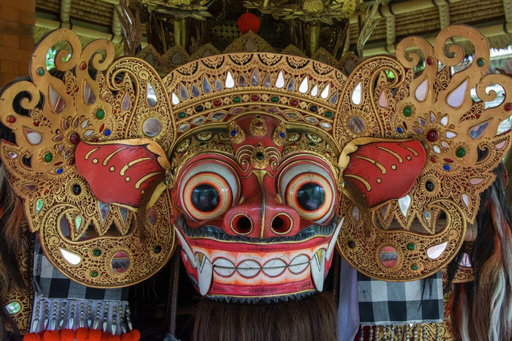 Indonesian culture is present in the art of Bali