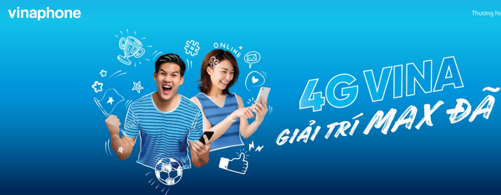Vinaphone prepaid SIM card for Vietnam