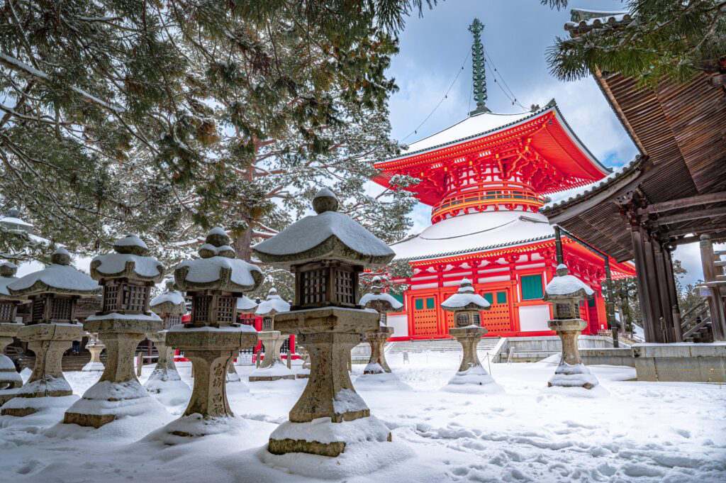 Winter in Japan.