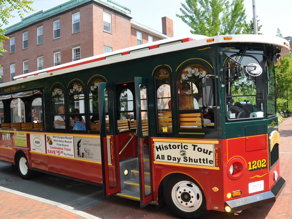 Go on a Historic Tour on the Salem Trolley