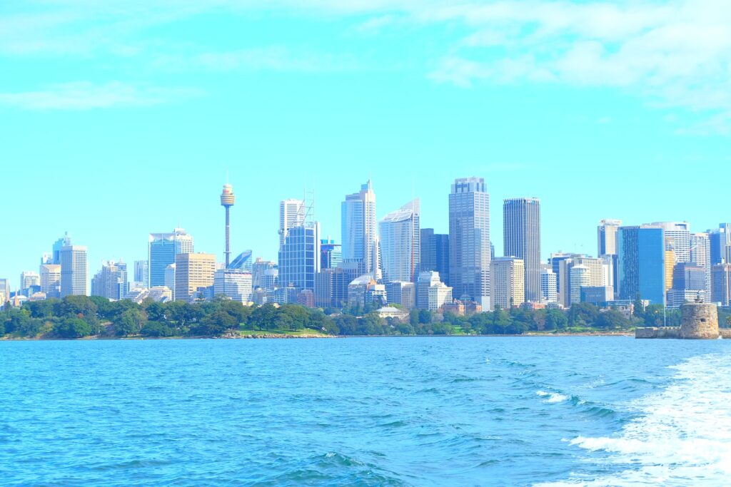 Panoramic View of Sydney and the Tower Eye
