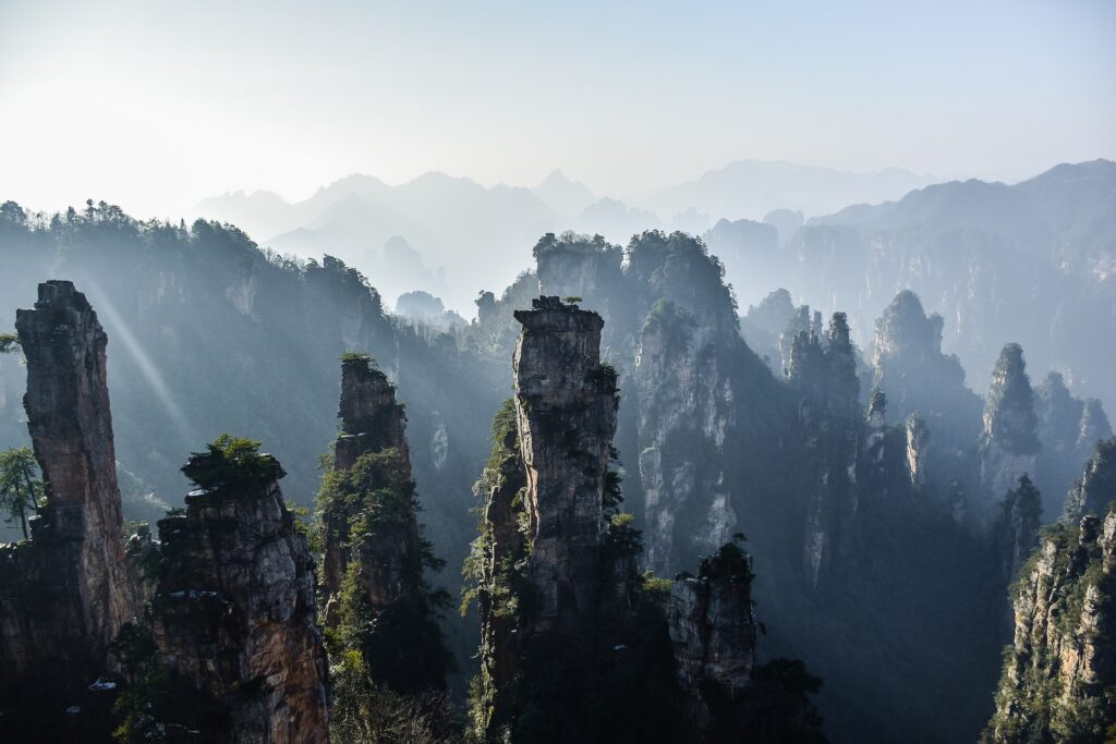 Zhangjiajie National Forest. Source: Unsplash