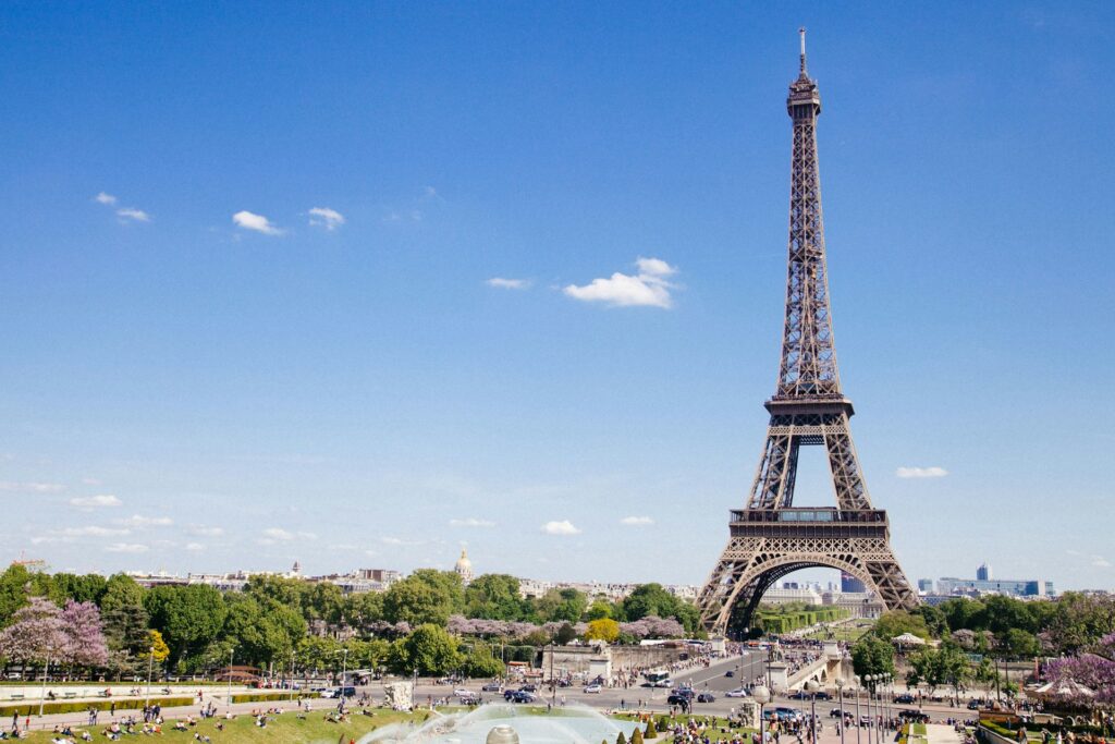 The Eiffel Tower Paris, France